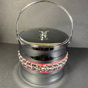 *Vintage Silver Tone Ice Bucket